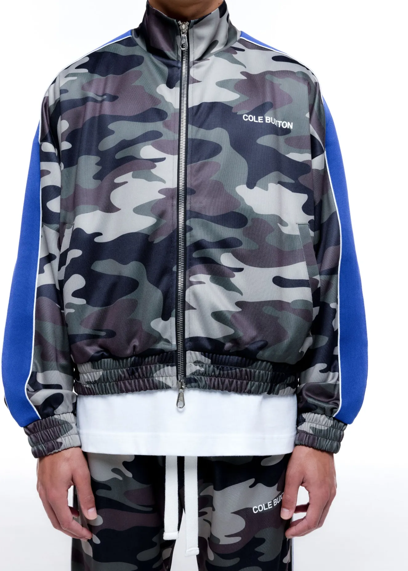 Best CAMO TRACK JACKET Outerwear