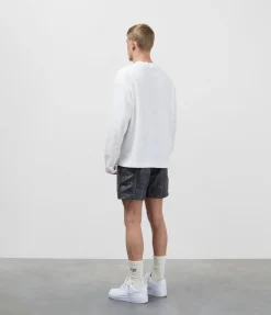 Sale CB CRACKED LEATHER SHORTS Shorts