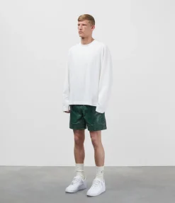 CB CRACKED LEATHER SHORTS Shorts