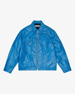 CB LEATHER TRUCKER Outerwear|Leather