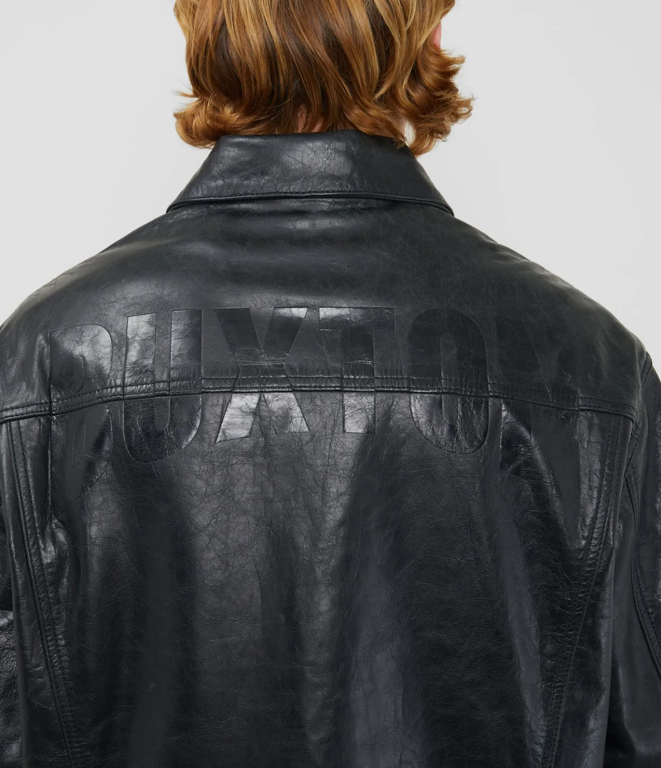 Sale CB LEATHER TRUCKER Outerwear|Leather