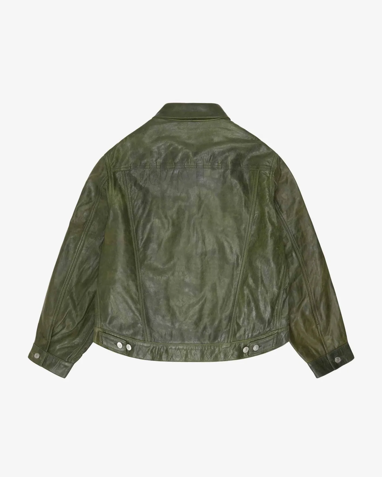 Sale CB LEATHER TRUCKER Outerwear|Leather