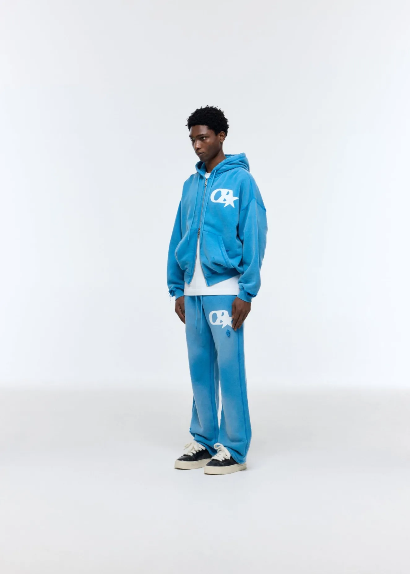 Discount CB STAR DISTRESSED LOUNGE PANTS Sweatpants