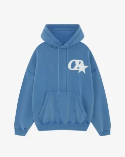 Discount CB STAR DISTRESSED POCKET HOODIE Hoodies
