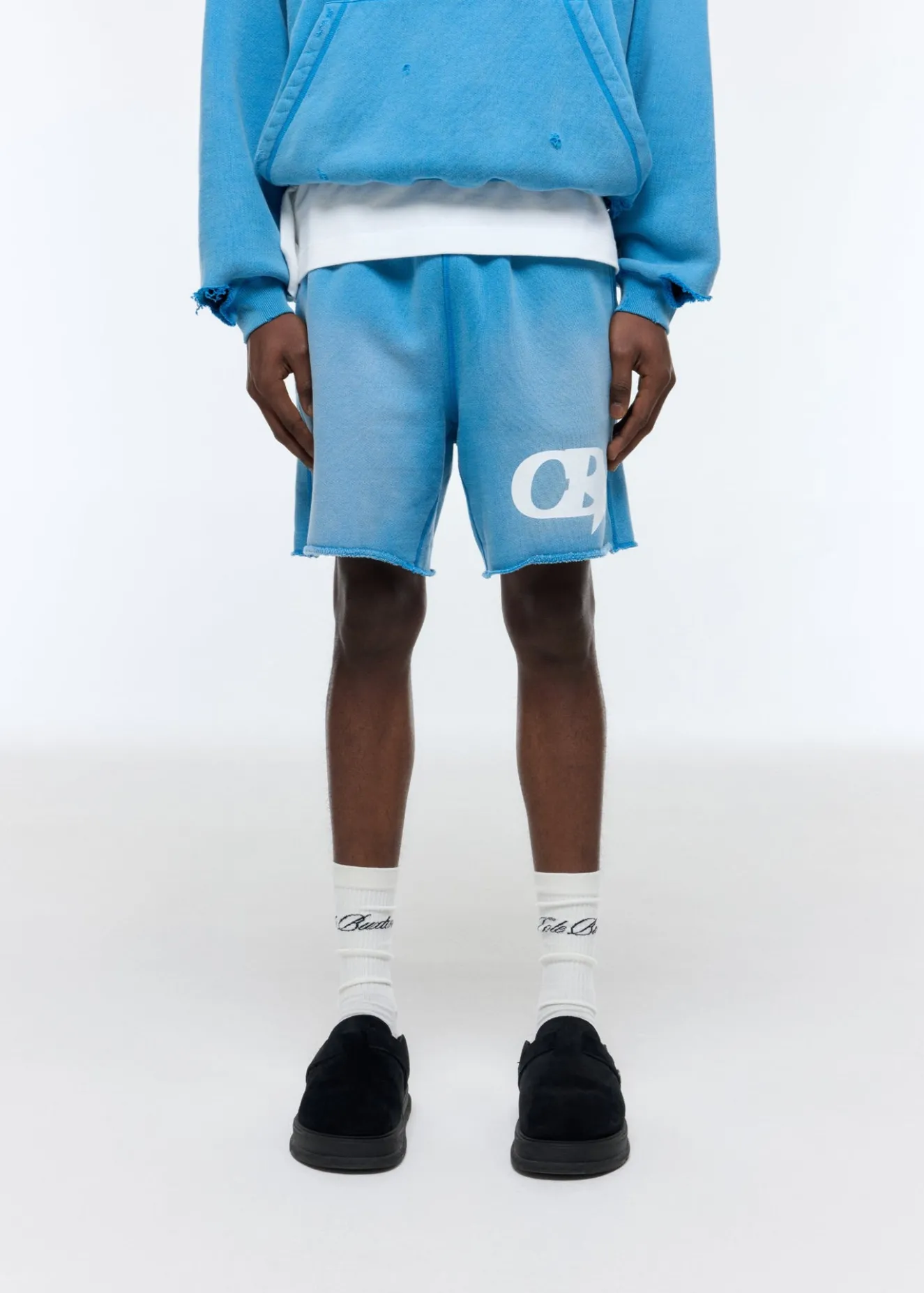 Outlet CB STAR DISTRESSED SHORTS Shorts