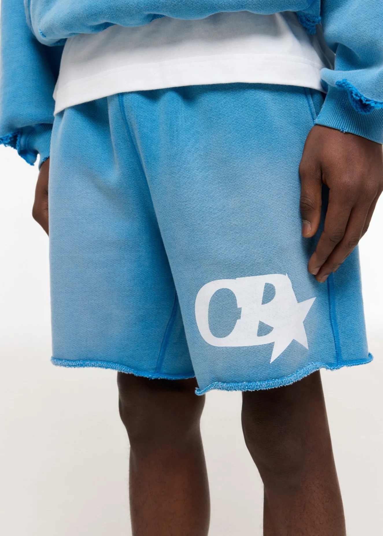 Outlet CB STAR DISTRESSED SHORTS Shorts
