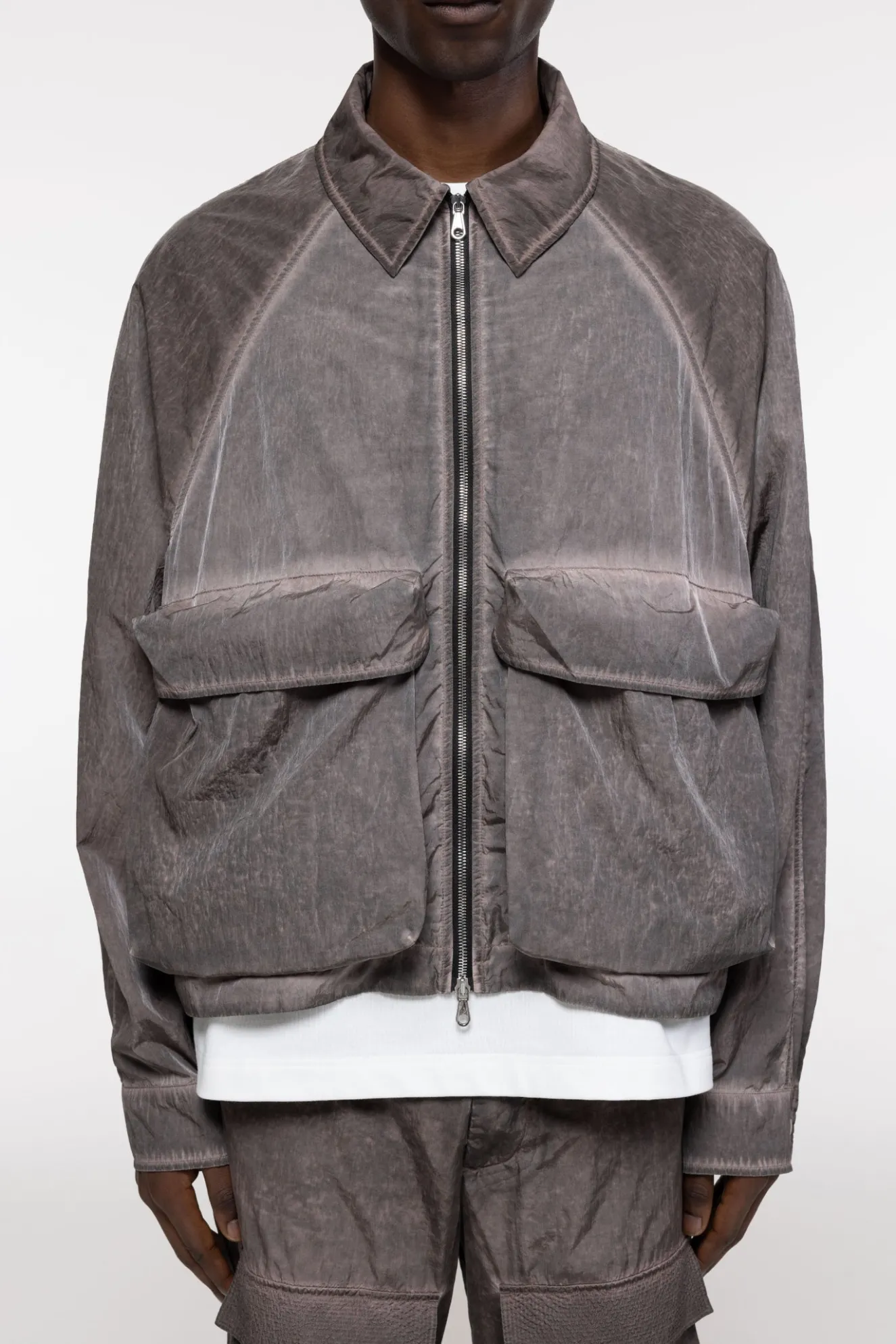 COLD WASH RAGLAN OVERSHIRT Outerwear