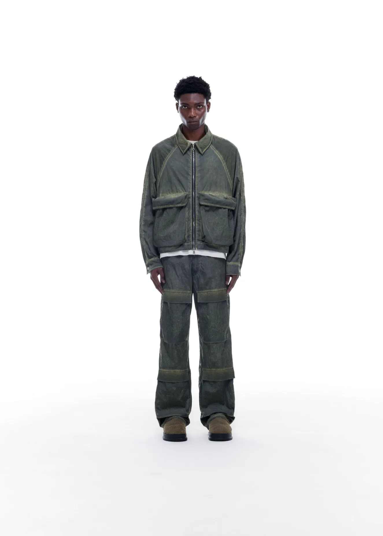 Online COLD WASH RAGLAN OVERSHIRT Outerwear