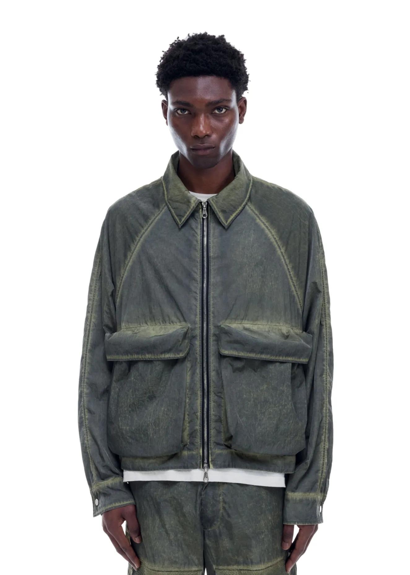 Online COLD WASH RAGLAN OVERSHIRT Outerwear