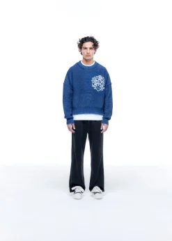 Sale COLLEGIATE CREST KNIT SWEATER Knitwear