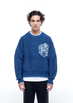 Sale COLLEGIATE CREST KNIT SWEATER Knitwear