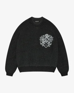 New COLLEGIATE CREST KNIT SWEATER Knitwear