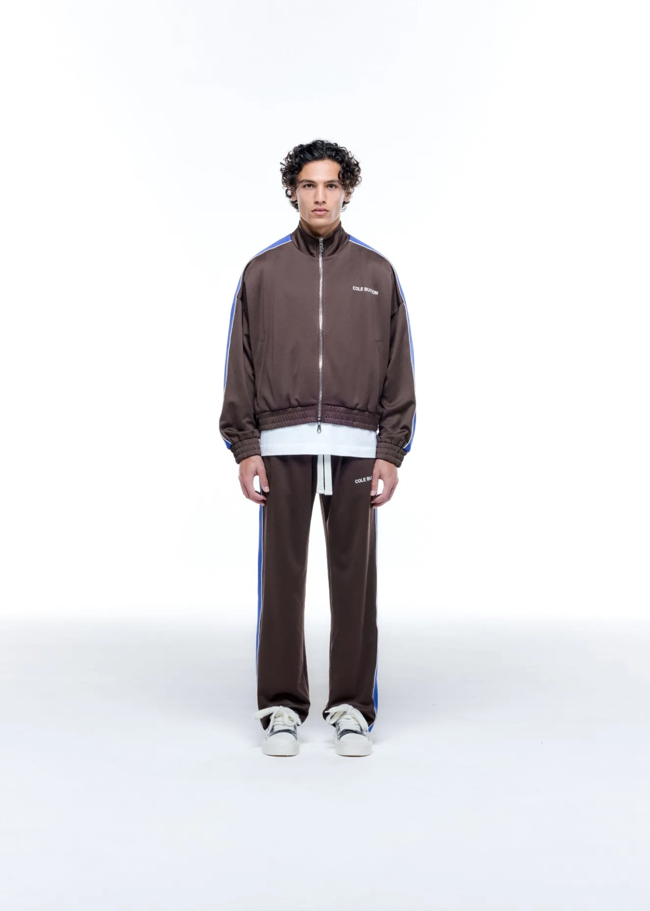 Hot CONTRAST TAPE TRACK JACKET Outerwear