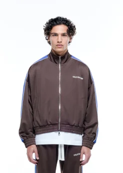 Hot CONTRAST TAPE TRACK JACKET Outerwear