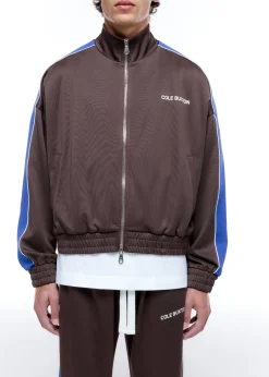Hot CONTRAST TAPE TRACK JACKET Outerwear