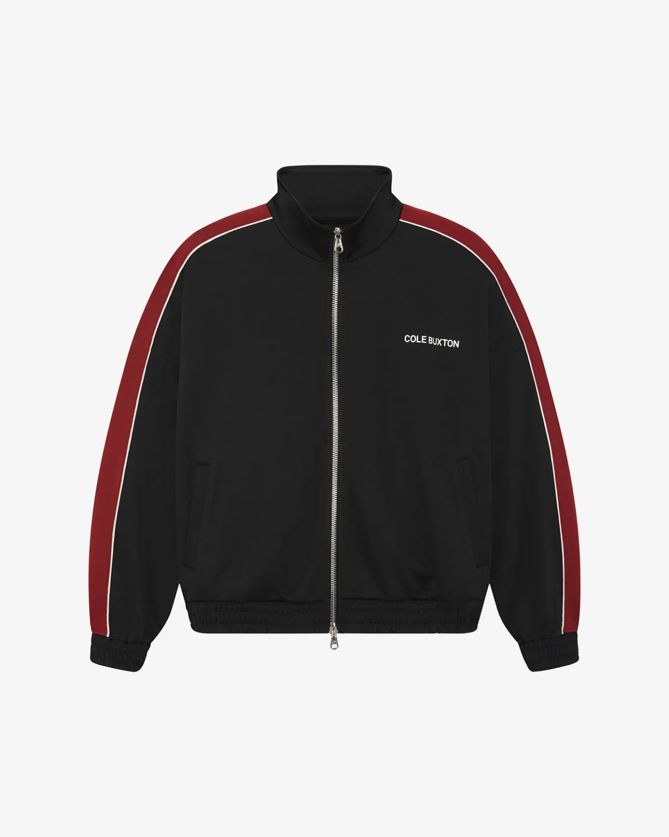 CONTRAST TAPE TRACK JACKET Outerwear