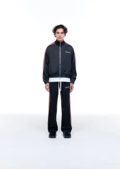 CONTRAST TAPE TRACK JACKET Outerwear