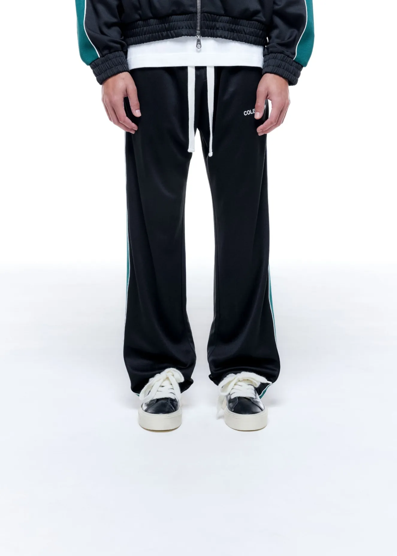 Sale CONTRAST TAPE TRACK PANT Pants