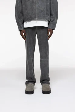Hot CRACKED LEATHER PANTS Leather|Pants
