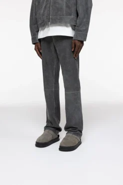 Hot CRACKED LEATHER PANTS Leather|Pants