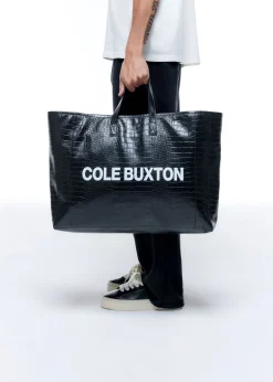 Discount CROC LEATHER TOTE BAG Accessories|Leather