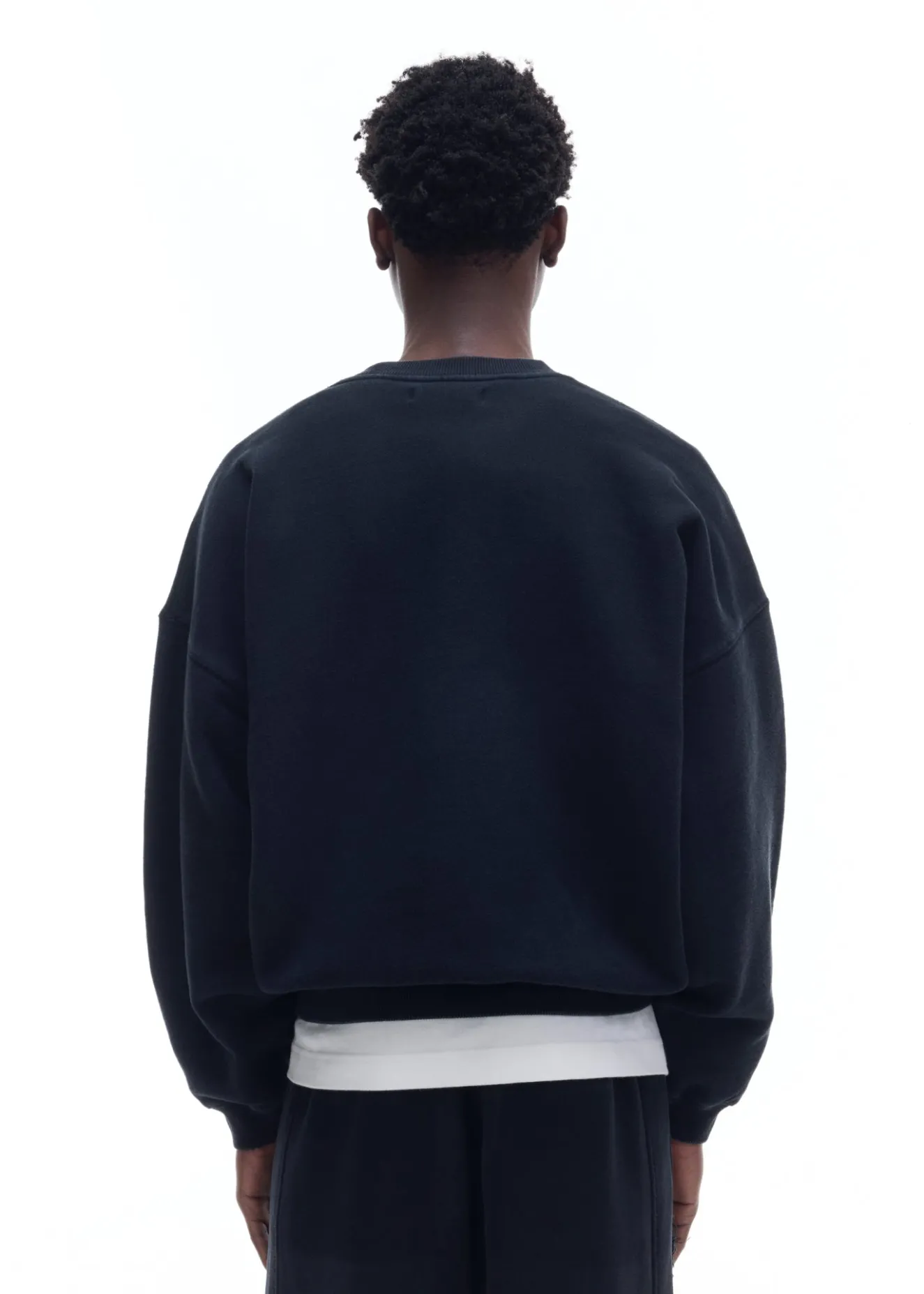 Best DISTRESSED COLLEGIATE CREST SWEATSHIRT Sweatshirts