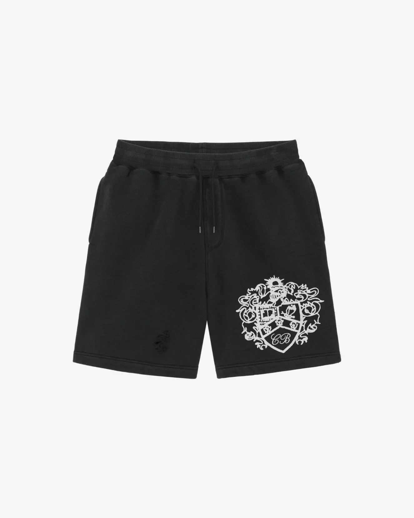 New DISTRESSED COLLEGIATE CREST SHORTS Shorts