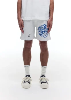 Outlet DISTRESSED COLLEGIATE CREST SHORTS Shorts