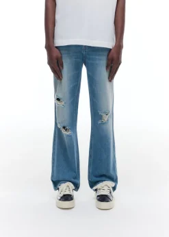 Best DISTRESSED FRONT JEANS Denim