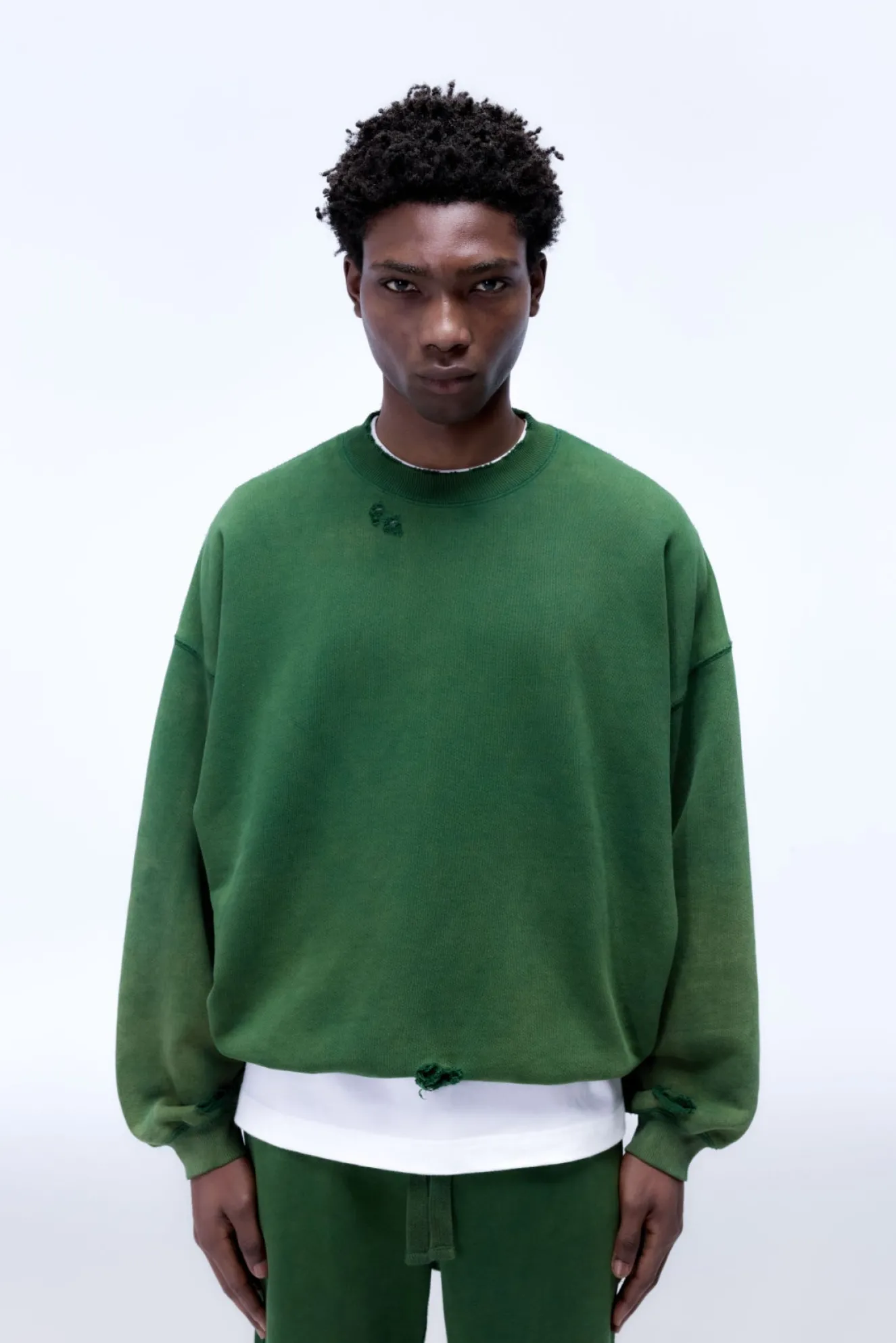 Outlet DISTRESSED SWEATSHIRT Sweatshirts