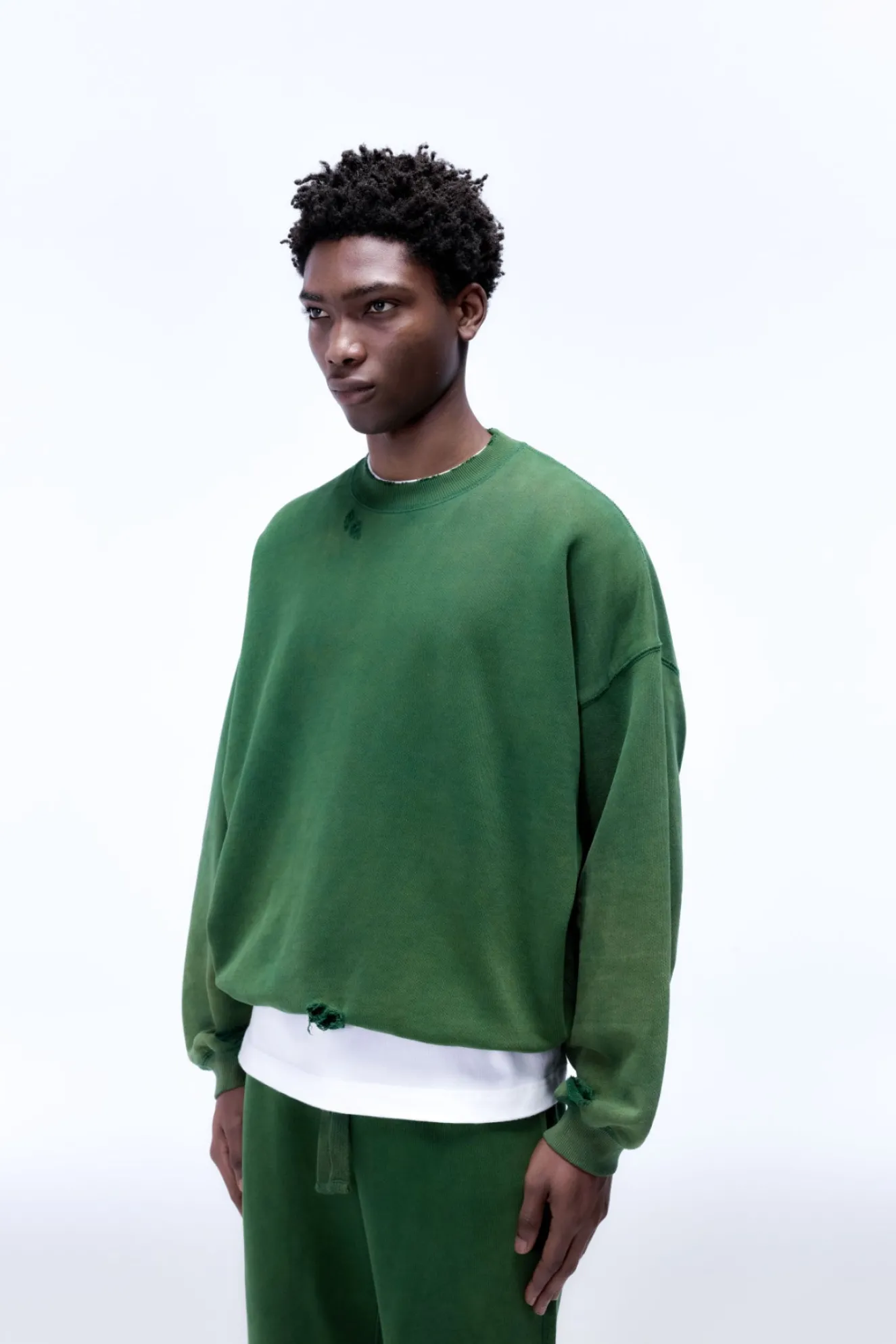 Outlet DISTRESSED SWEATSHIRT Sweatshirts