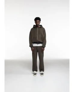 Hot DISTRESSED ZIPPED HOODIE Hoodies