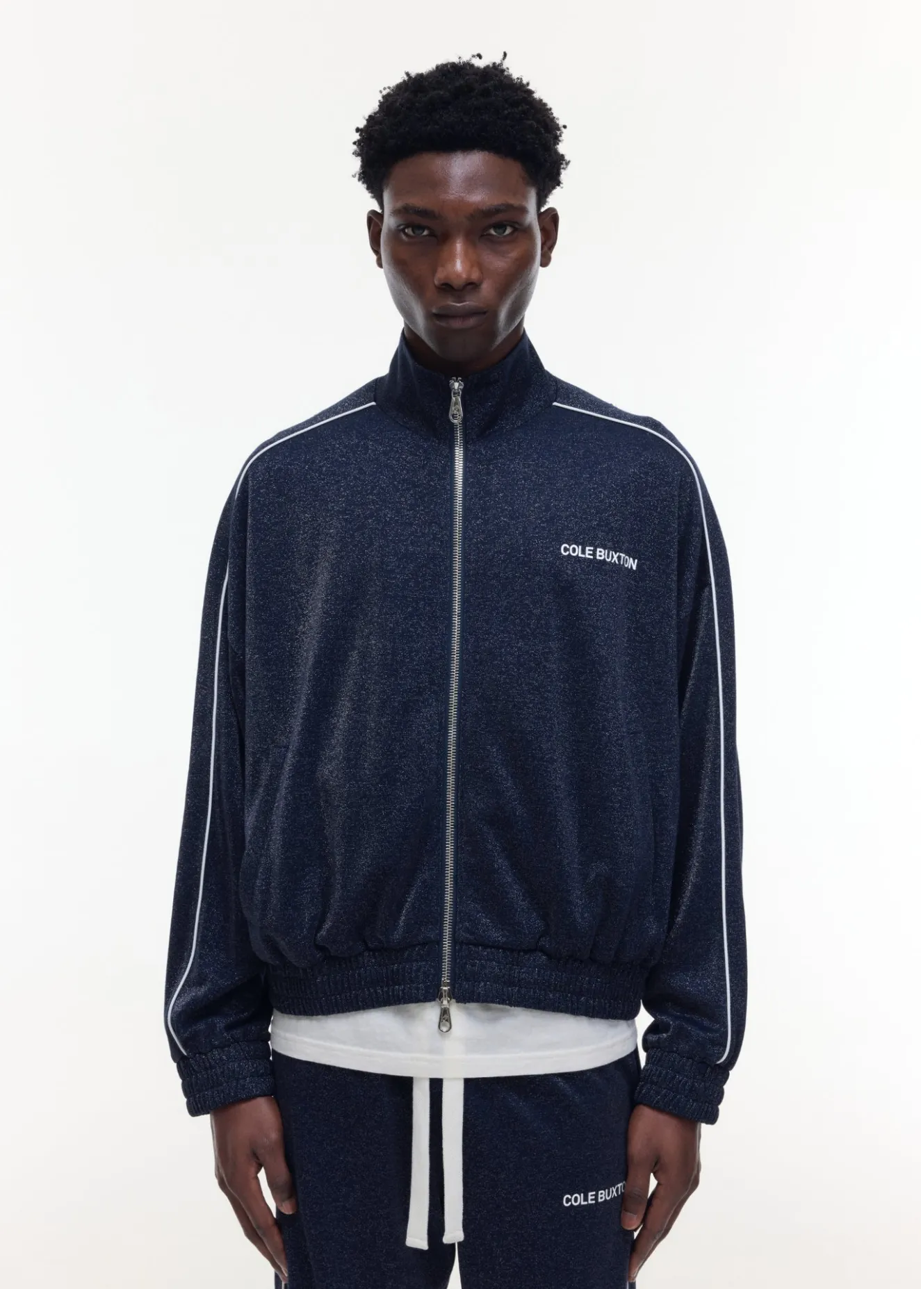 Best GLITTER PIPED TRACK JACKET Outerwear