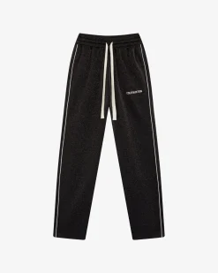 Hot GLITTER PIPED TRACK PANTS Pants