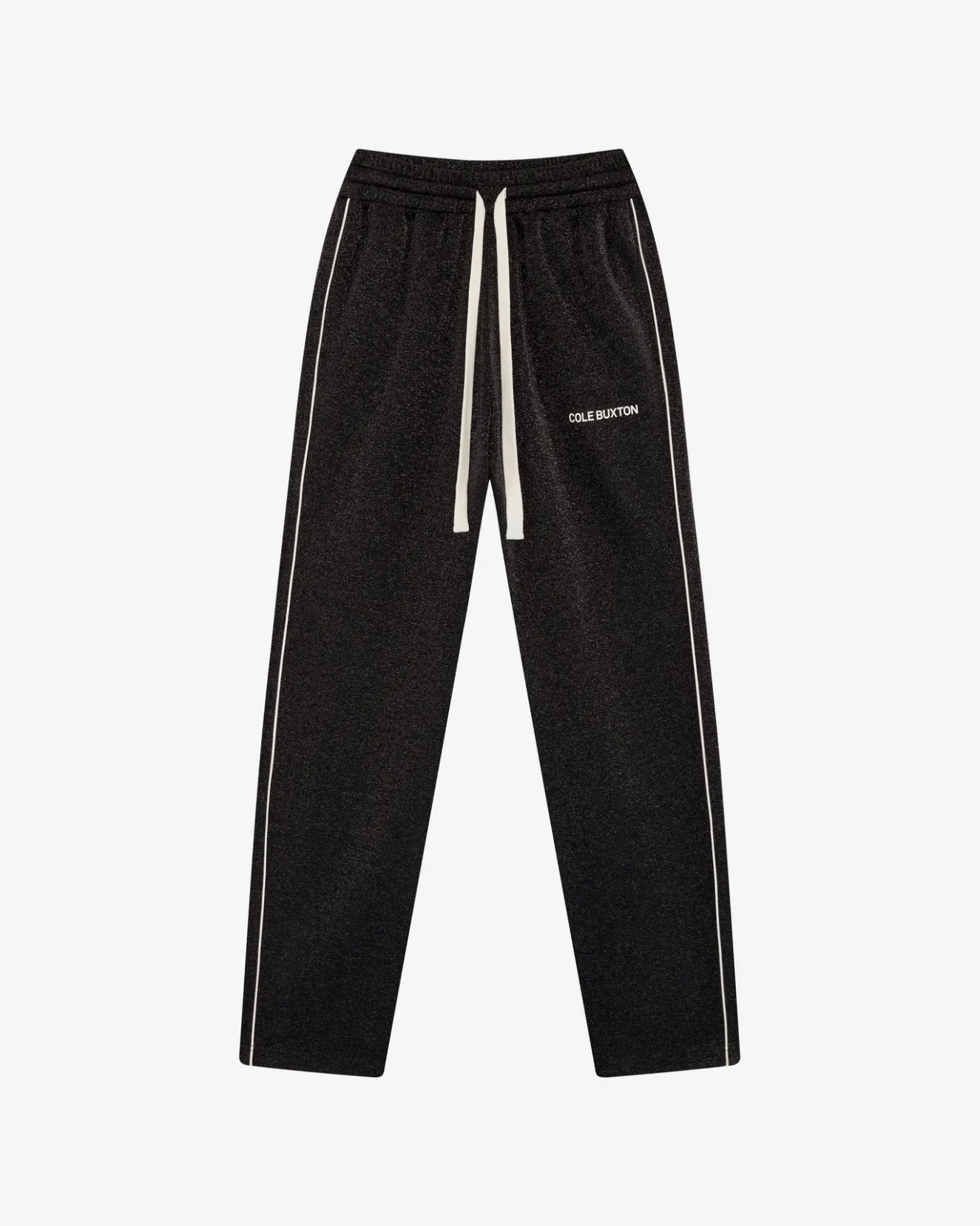 Hot GLITTER PIPED TRACK PANTS Pants