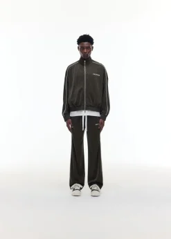 New GLITTER PIPED TRACK PANTS Pants