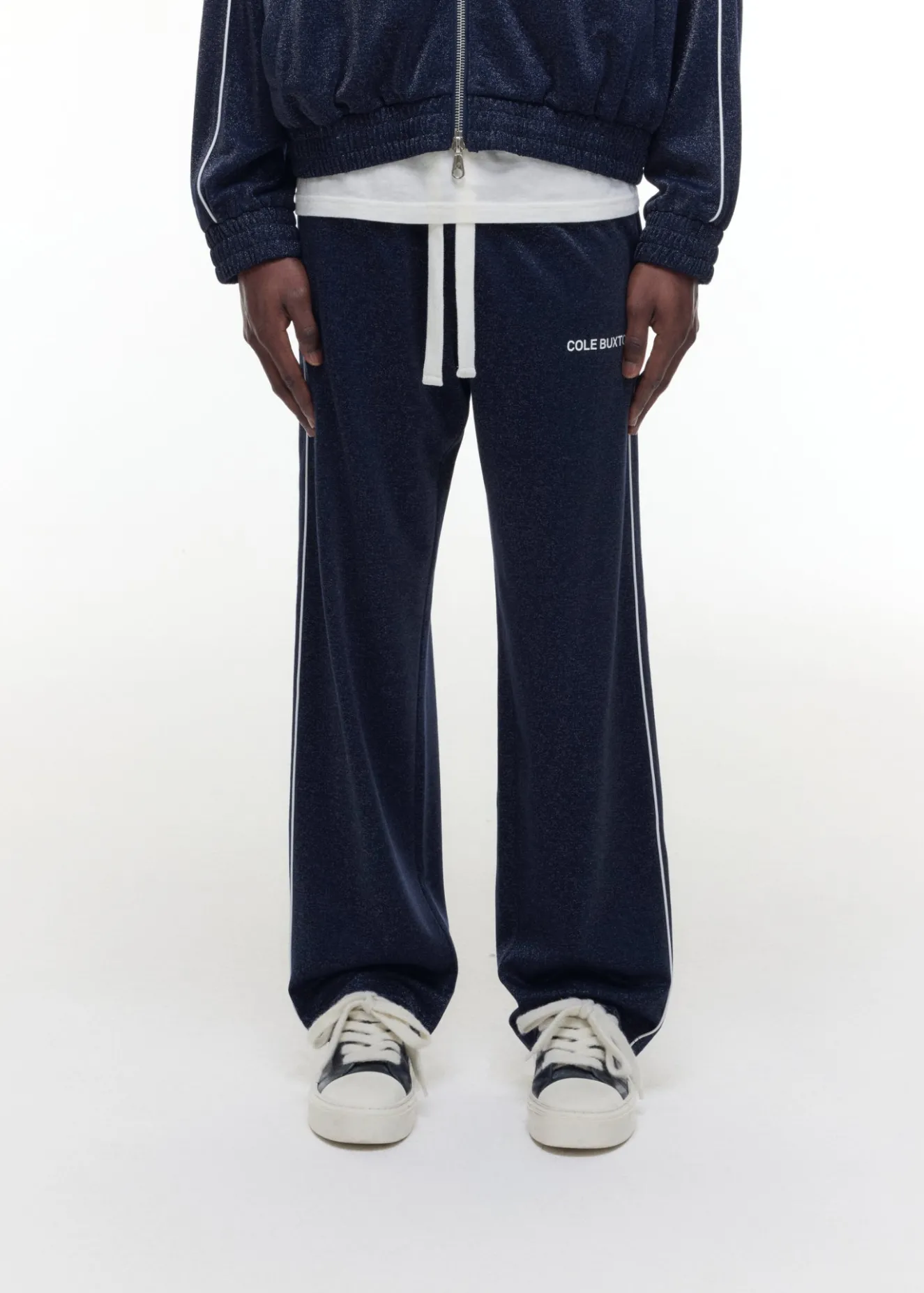 Best GLITTER PIPED TRACK PANTS Pants
