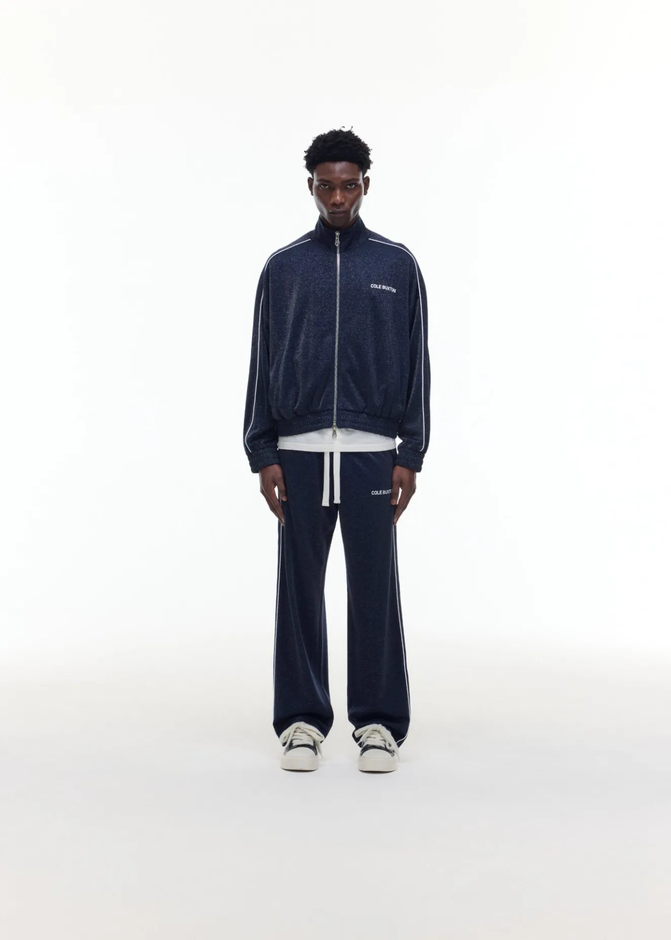 Best GLITTER PIPED TRACK PANTS Pants