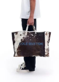 Best HAIRY COW TOTE Accessories|Leather