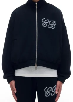 Sale KNITTED TRACK JACKET Outerwear|Knitwear
