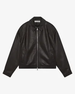 Online LIGHT LAMB LEATHER JACKET Leather|Outerwear