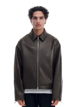 Online LIGHT LAMB LEATHER JACKET Leather|Outerwear