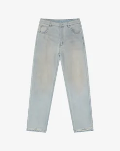 Outlet LIGHT WASH DENIM JEANS Denim