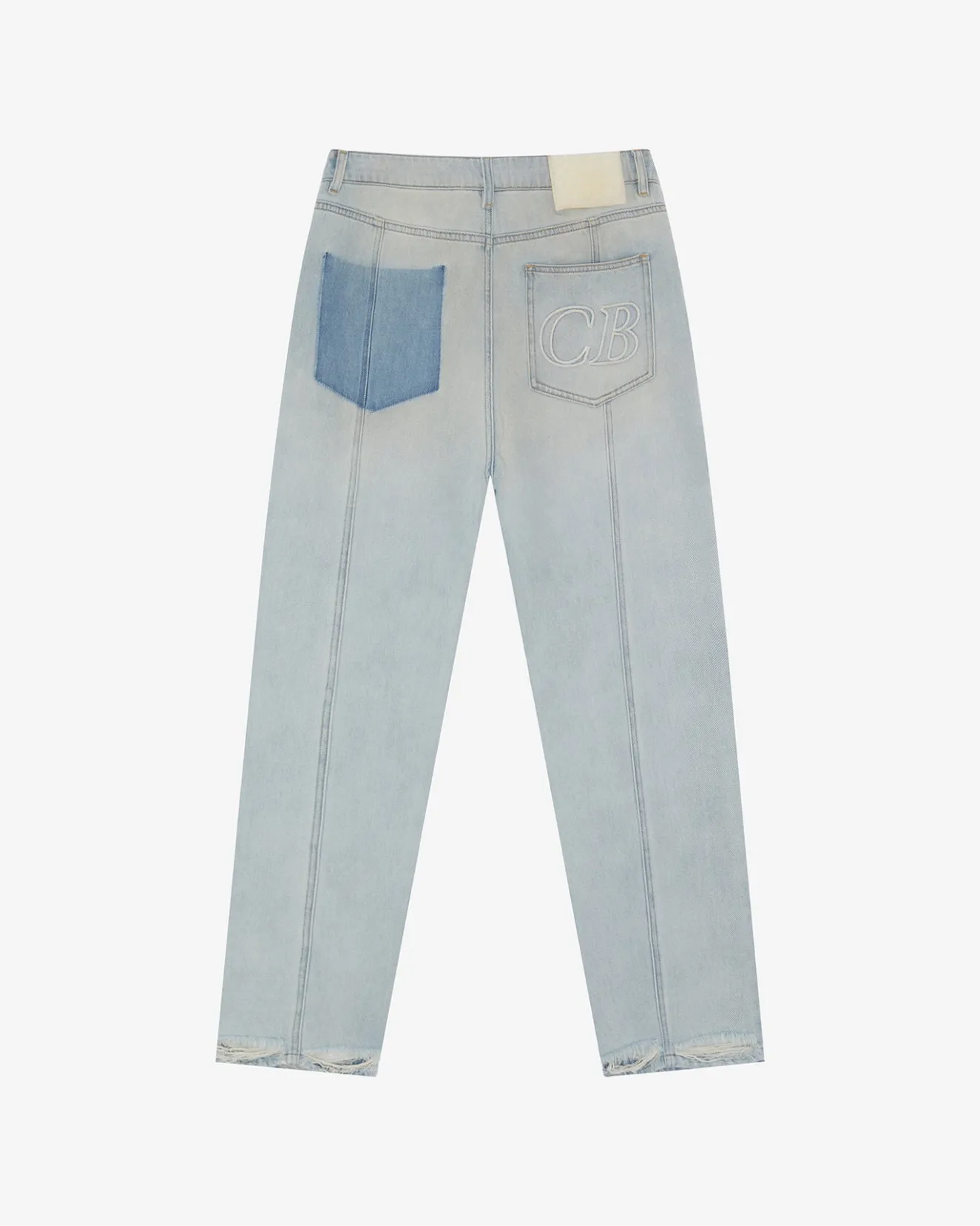 Outlet LIGHT WASH DENIM JEANS Denim
