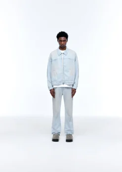 Clearance LIGHT WASH DENIM TRUCKER JACKET Outerwear|Denim
