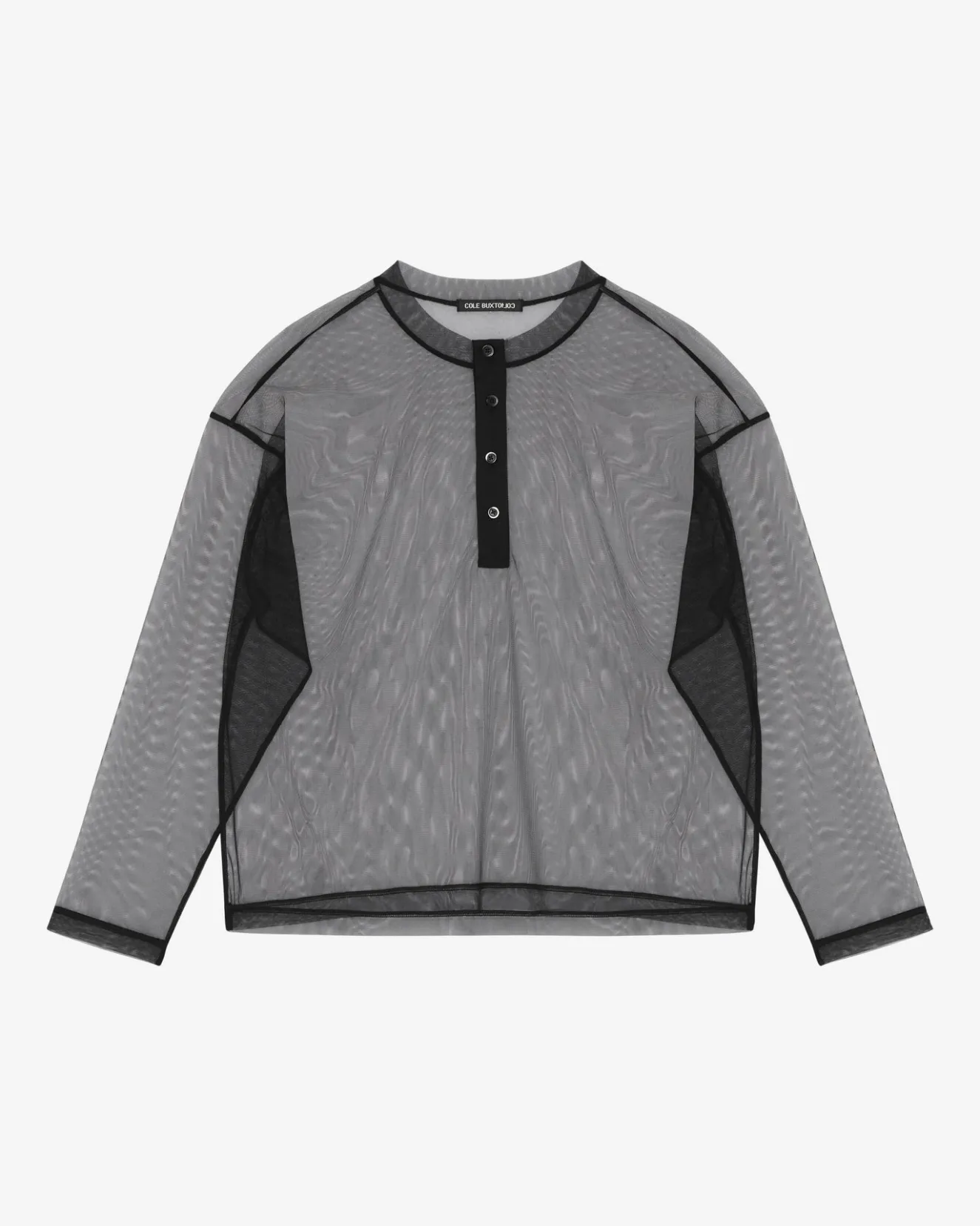New MESH HENLEY T-Shirts