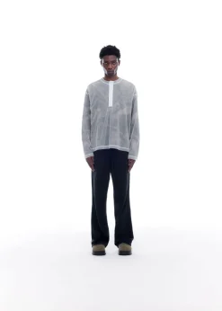 New MESH HENLEY T-Shirts