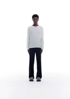 Clearance MINI EMBLEM SHEER LONG SLEEVE T-Shirts