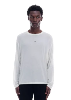 Clearance MINI EMBLEM SHEER LONG SLEEVE T-Shirts