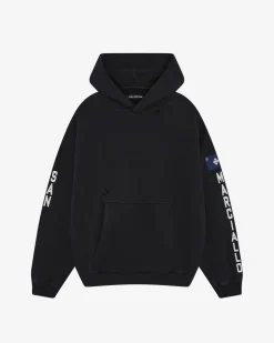 Discount SM DISTRESSED HOODIE Hoodies